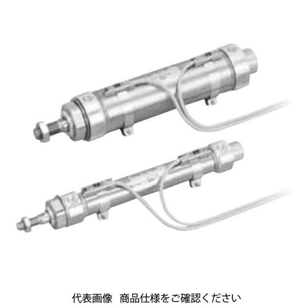 CKD タイトシリンダ 複動・片ロッド形 CMK2ーTAー25ー75ーT2WH3ーHーJB2 CMK2-TA-25-75-T2WH3-H-JB2  1個（直送品） - アスクル