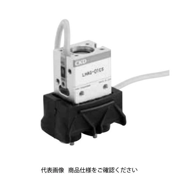 CKD ゴムカバー付リニアガイドハンド 複動形 スイッチ付 LHAGー06CSーFーT2HーH LHAG-06CS-F-T2H-H 1個（直送品）