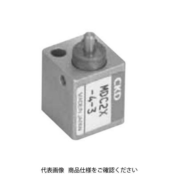 CKD 小形ダイレクトシリンダ 単動・押出し形 スイッチ付 MDC2ーXL MDC2-XL-10-4-F2H3-R 1個(直送品)