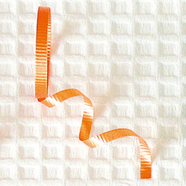 ヘッズ カーリングリボン-オレンジ CR-OR 1セット（15巻：1巻×15パック）（直送品）