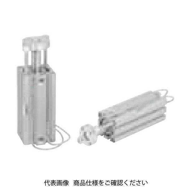 CKD ガイド付スーパーコンパクトシリンダ 複動・片ロッド形 スイッチ付 SSG-L-20-50-T0H3-T 1個(直送品)