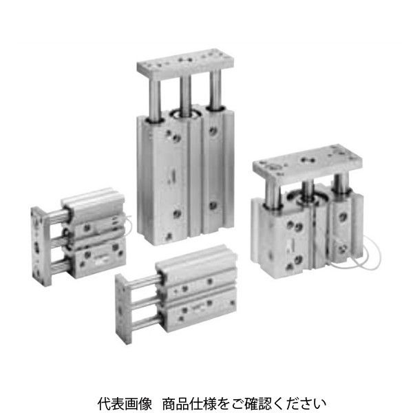 CKD ガイド付シリンダ 複動・片ロッド形 スイッチ付 STGーBー16ー STG-B-16-40-T3H3-D 1個(直送品)