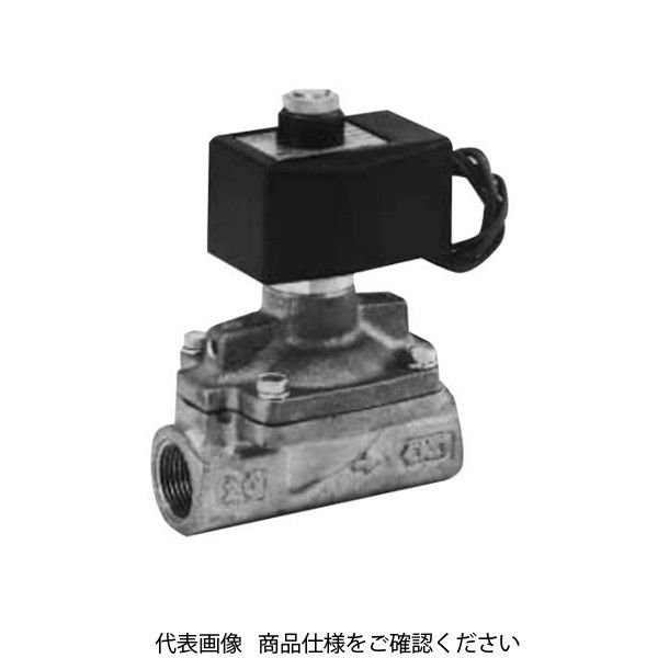 CKD パイロット式2ポート電磁弁(マルチレックスバルブ) AD11ー20 AD11-20A-03MA-AC100V 1個（直送品）