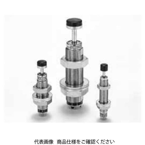 CKD ショックキラー アジャスタ付 スプリング復帰形(ねじピッチ大) S SCK-00-0.5M-N1 1個（直送品）