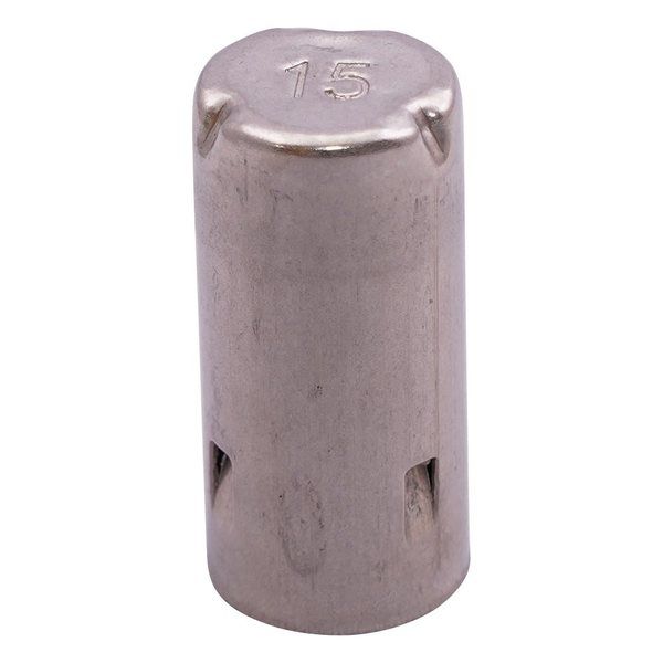 アズワン ステンレスモルトン栓 15Φmm用 1袋(50個入) 7-4870-02 1袋(50個)（直送品）