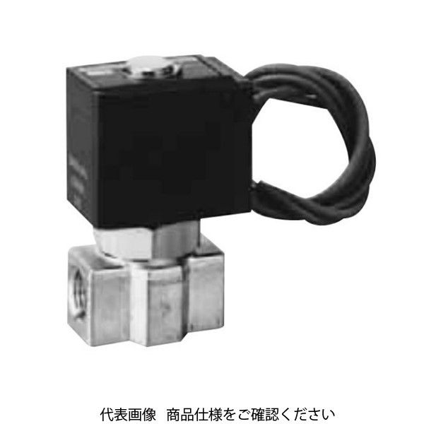 CKD 油用 直動式2ポート電磁弁(ジャスフィットバルブ) FLB31ー6 FLB31-6-5-B2CSB-3 1個（直送品）