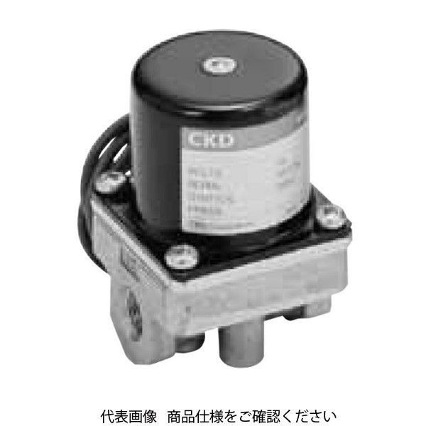 CKD 直動式2ポート電磁弁(マルチレックスバルブ) AB21ー01ー2ー AB21-01-2-DC100V 1個（直送品） - アスクル