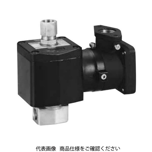 防爆形 直動式3ポート電磁弁(マルチレックスバルブ) AG43E4ー03ー4ーL3MBーAC100V AG43E4-03-4-L3MB-AC100V（直送品）