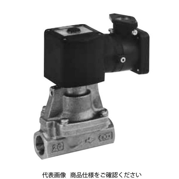 防爆形 パイロット式2ポート電磁弁(マルチレックスバルブ) AP12E4ー20Aー03MーAC100V AP12E4-20A-03M-AC100V（直送品）