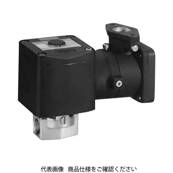 CKD 防爆形 直動式2ポート電磁弁(マルチレックスバルブ) AB42E4 AB42E4-02-7-03L-AC100V 1個（直送品） - アスクル