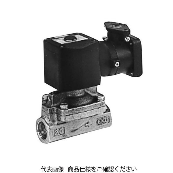 防爆形 パイロット式2ポート電磁弁(マルチレックスバルブ) AD11E4ー20AーD3TーAC100V AD11E4-20A-D3T-AC100V（直送品）