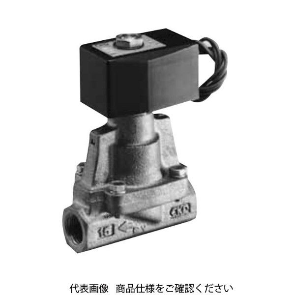 CKD パイロット式2ポート電磁弁(マルチレックスバルブ) AP11ー15AーD3MーDC24V AP11-15A-D3M-DC24V 1個（直送品） 25,817円