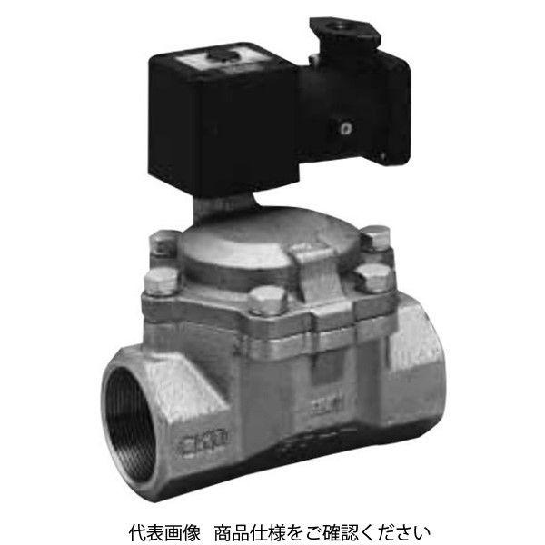 防爆形 パイロット式2ポート電磁弁(マルチレックスバルブ) AP22E4ー32FーF3TーAC100V AP22E4-32F-F3T-AC100V（直送品）