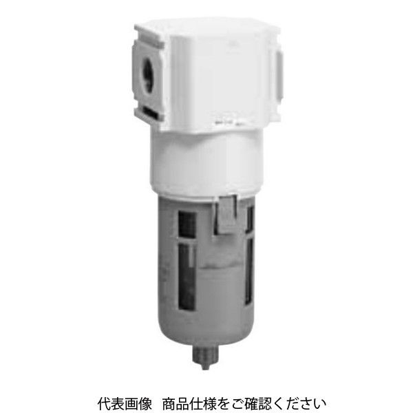 CKD エアフィルタ 標準白色シリーズ F6000ーWシリーズ F6000 F6000-25-W-F1 1個（直送品）