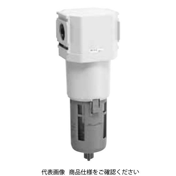 CKD エアフィルタ 標準白色シリーズ F8000ーWシリーズ F8000ー20ーWーY F8000-20-W-Y 1個（直送品）