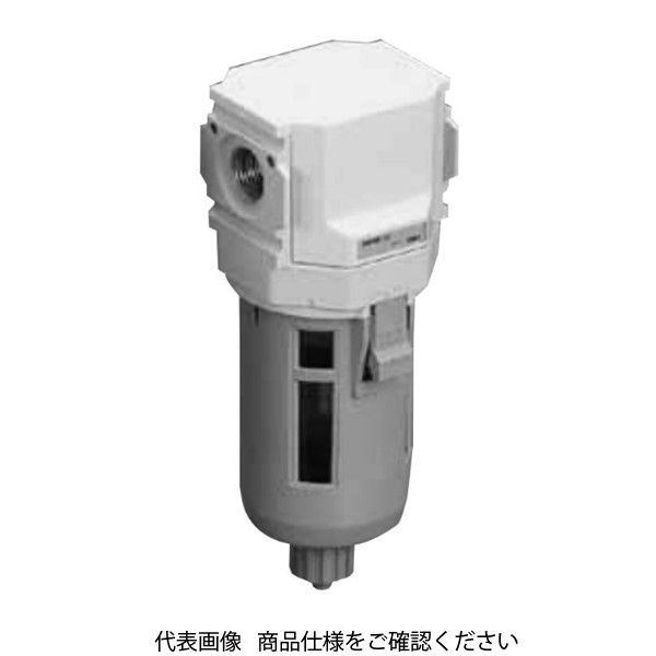 CKD 高性能オイルミストフィルタ 標準白色シリーズ MX3000ーWシリ MX3000-10-W-F1-A10W 1個（直送品）