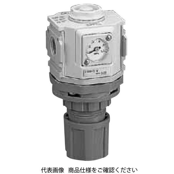 CKD レギュレータ 標準白色シリーズ R4000ーWシリーズ R4000 R4000-15-W-T8-B3WG40P 1個（直送品） 7,164円