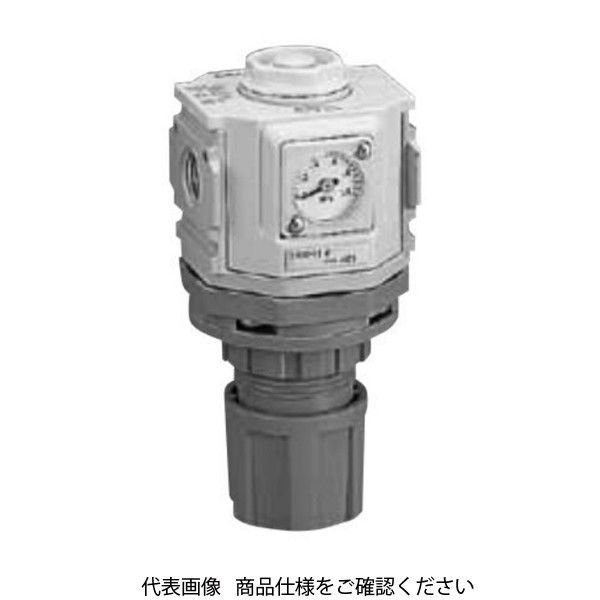 CKD リバースレギュレータ 標準白色シリーズ R4100ーWシリーズ R R4100-15-W-T8-G40P 1個(直送品)