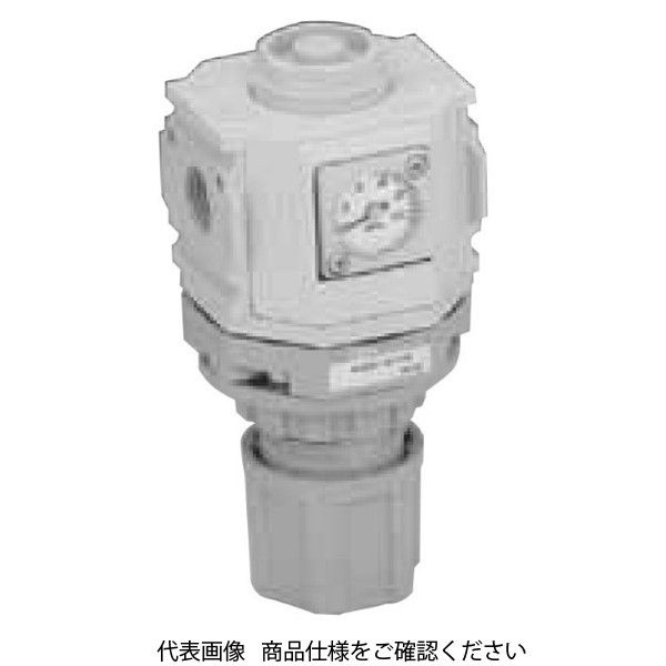 CKD レギュレータ 標準白色シリーズ R6000ーWシリーズ R6000 R6000-20-N-P70 1個（直送品）