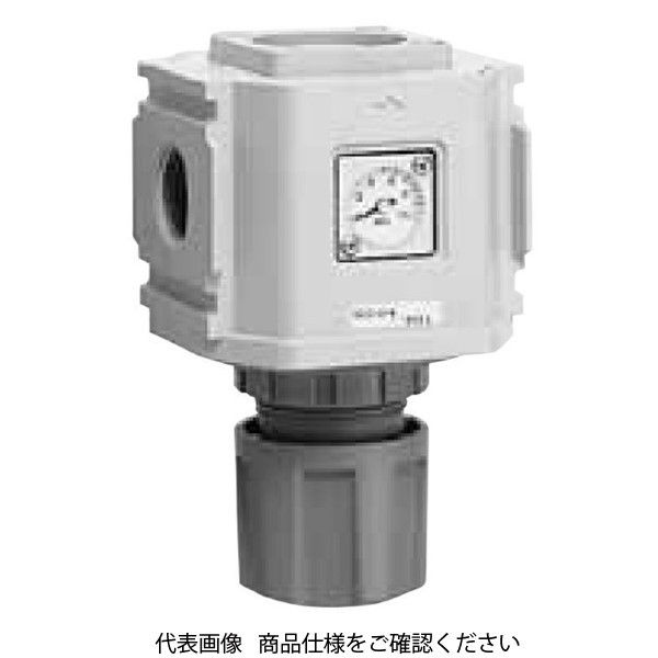 CKD レギュレータ 標準白色シリーズ R6000ーWシリーズ R6000 R6000-20-W-T8P4 1個(直送品)