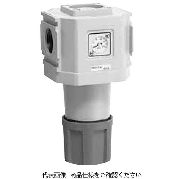 CKD レギュレータ 標準白色シリーズ R8000ーWシリーズ R8000 R8000-25-W-T8 1個（直送品）