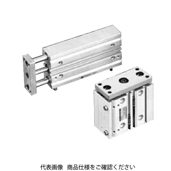 CKD ガイド付シリンダ 複動・片ロッド形 スイッチ付 STLーMー25ー STL-M-25-50-T0H3-D 1個(直送品)