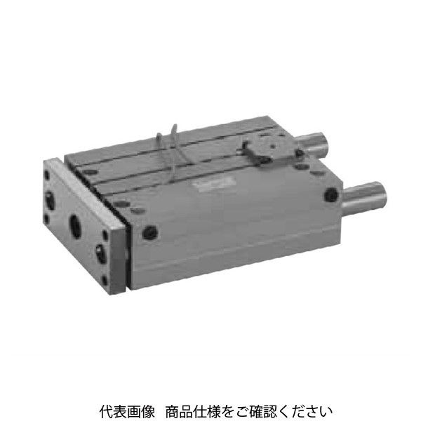 CKD ガイド付シリンダ 複動・落下防止形 スイッチ付 STLーMQー32 STL-MQ-32-100-H-T3H-D 1個（直送品）