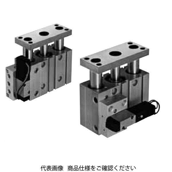 CKD ガイド付シリンダ・バルブ搭載形 スイッチ付 STLーMV1Sー40 STL-MV1S-40-100-B-2-T0H-H 1個(直送品)