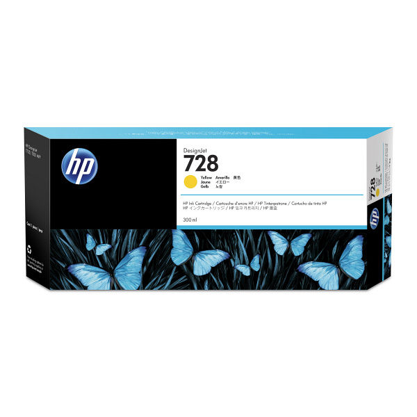 1個HP 純正インク HP728（130ml）B/M/C/Y ４本　728