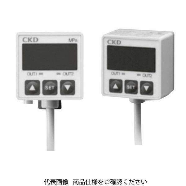 CKD デジタル表示付電子式圧力センサ PPG-C-PP-6B 1台（直送品）