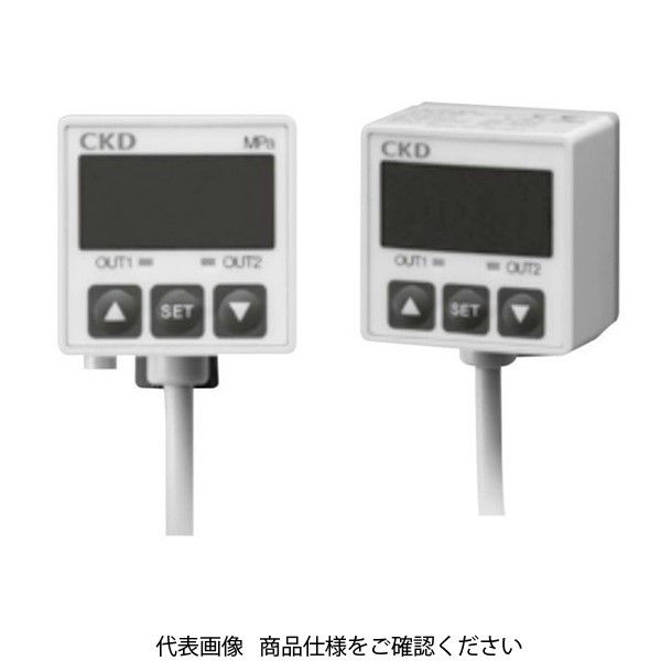 CKD デジタル表示付電子式圧力センサ PPG-C-RN-6B 1台（直送品）