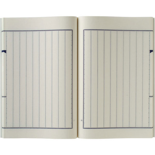 ライフ 和帳 縦書 14mm×10行 100枚 Y102 1セット（3冊）（直送品） 7,658円