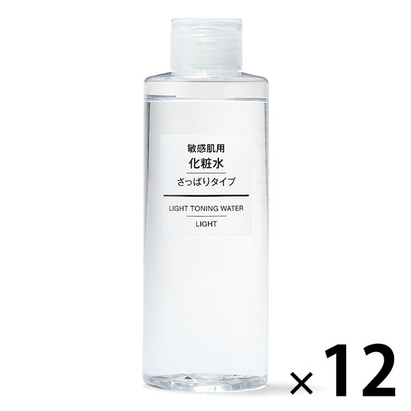 無印良品 敏感肌用 化粧水 さっぱりタイプ 200mL 1箱（12個入） 良品計画