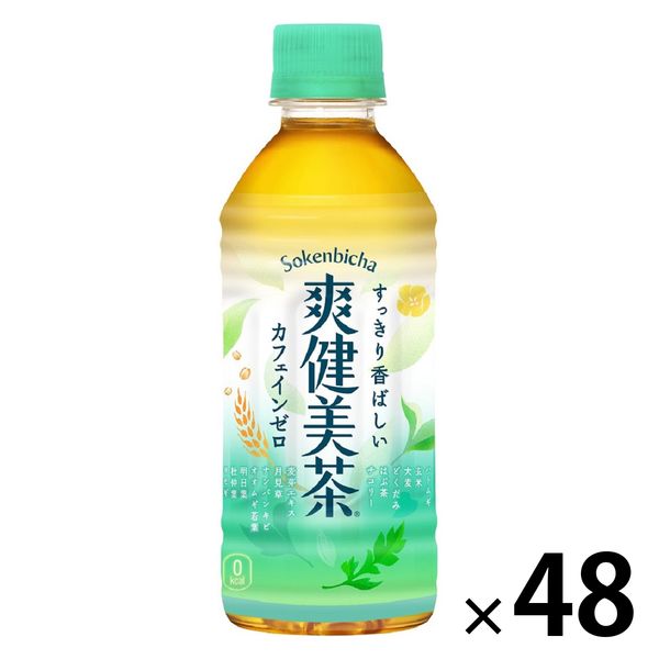 【ブレンド茶】ノンカフェイン　爽健美茶　300ml　1セット（48本）