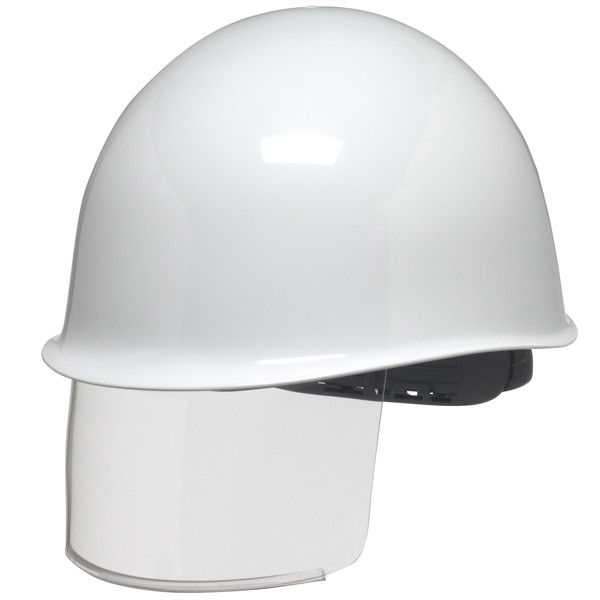 DICプラスチック ABS製ヘルメット MPA-S 通気孔無/ライナーK3/内装PM 白 1個（直送品）