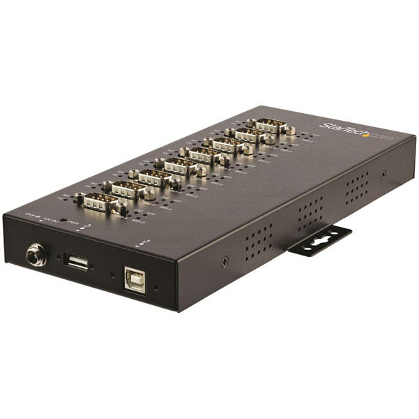 USB 2.0 シリアルハブ／8ポート／DINレール設置対応　ICUSB234858I　1個　StarTech.com（直送品）