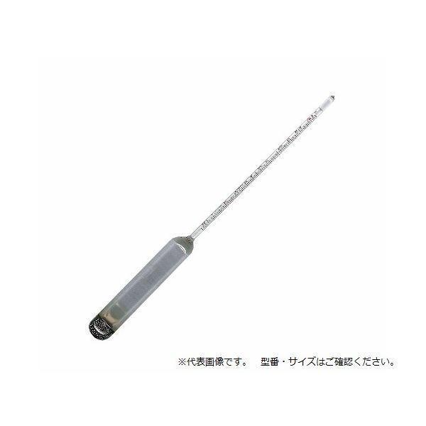 日本計量器工業 標準比重計 小型No.5新規トレサ付 JC-9165T 1本 61-0015-29（直送品）
