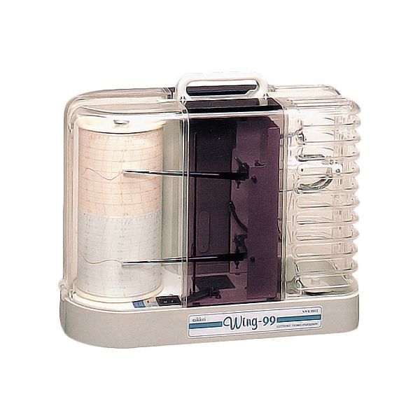 日本計量器工業 温湿度記録計NWR9903証明書付 NWR-9903S 1本 61-0017-95（直送品）