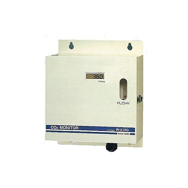設置型 吸引式CO2モニター RI215D-2000-AC100-4_20MA 61-0743-86（直送品）