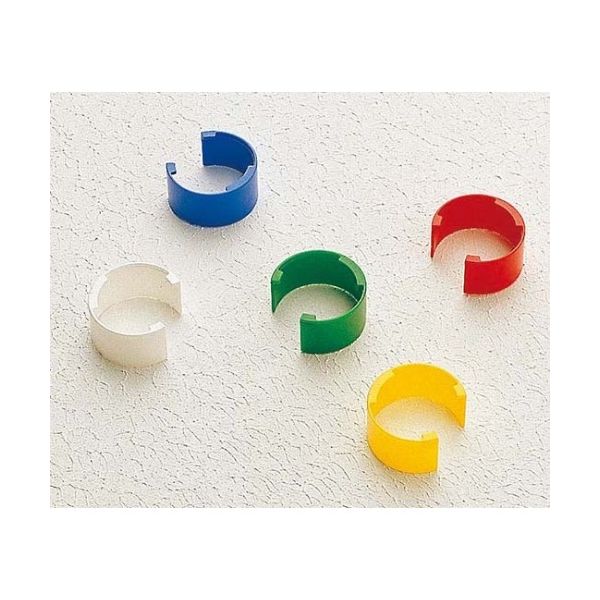 ギルソン カラークリップ WHITE (10入) F161306 1セット(10個) 61-0082-94（直送品）