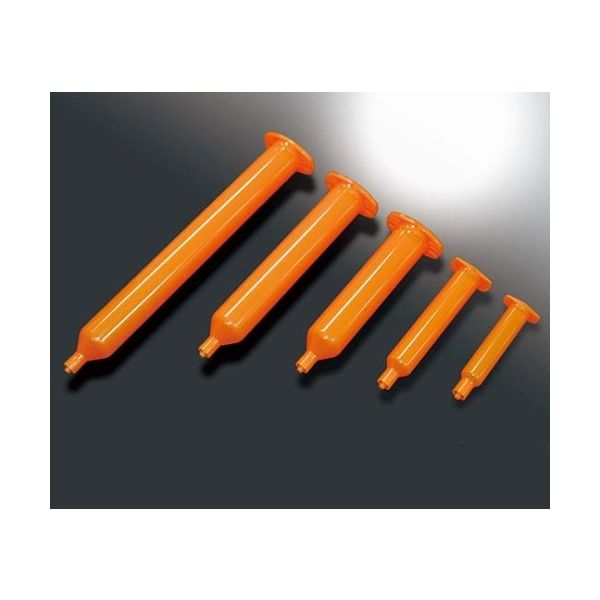 武蔵エンジニアリング UVブロックシリンジ UV硬化性材料用(3mL) PSY-3EU-OR 1パック(50本) 61-3588-97（直送品）