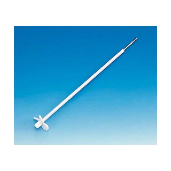 フロン工業 PTFEプロペラ式被覆撹拌棒 450mm F-4014-04 1本 61-4388-36（直送品）