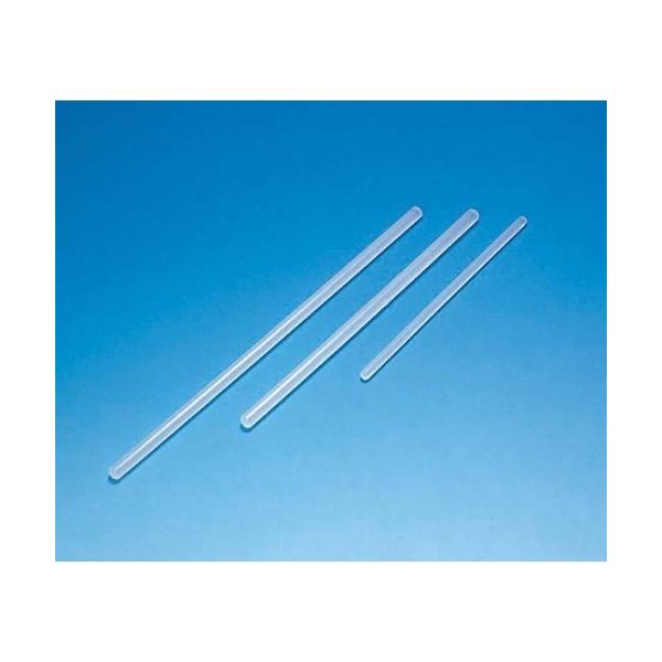 フロン工業 CTFE撹拌ロッド 7φ×200mm F-4020-03 1本 61-4388-53（直送品）