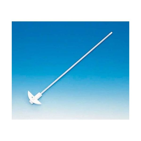 フロン工業 PTFEオール被覆撹拌棒 半月羽取付用 350L F-4053-01 1本 61-4389-78（直送品）