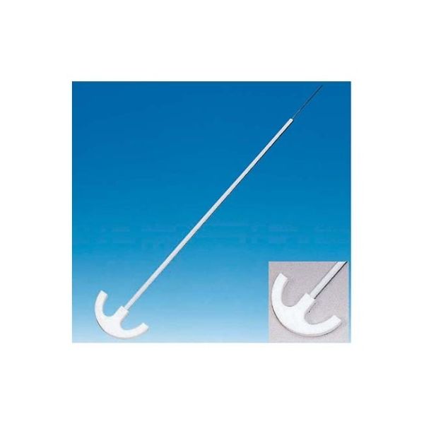 フロン工業 PTFEアンカー型撹拌棒 上部SUS 8φ*600L F-4102-03 1本 61-4391-05（直送品）
