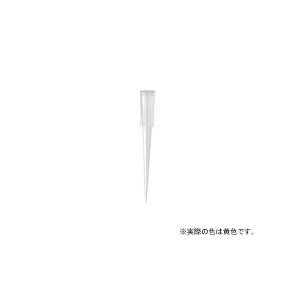 200μl ユニバーサルフィットチップ 黄色 ラック入り 滅菌済み(小口パック) T-200-Y-R-S-J 1ケース(960個)（直送品）