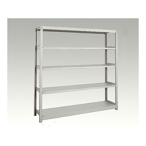 アズワン 軽中量ボルトレスラック 4段 902×459×2107mm(耐荷重:200kg/段) 3-1314-05 1台（直送品）