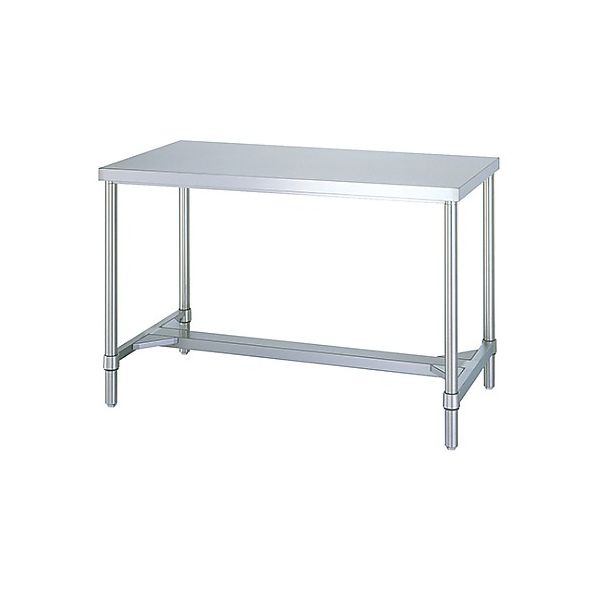 シンコー ステンレス作業台 (SUS304・H枠仕様) 1800×450×800 WHN-18045 1台 61-0008-64（直送品）