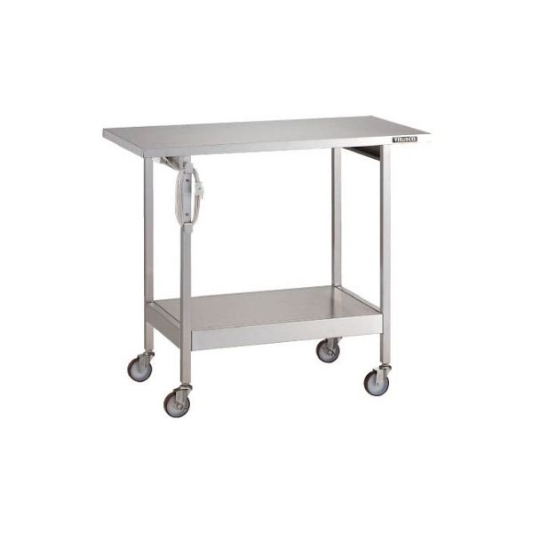 トラスコ中山 SUS304ラボキャリー 折畳天板式 1200X450XH800 SLC6 1台 61-3234-54（直送品）