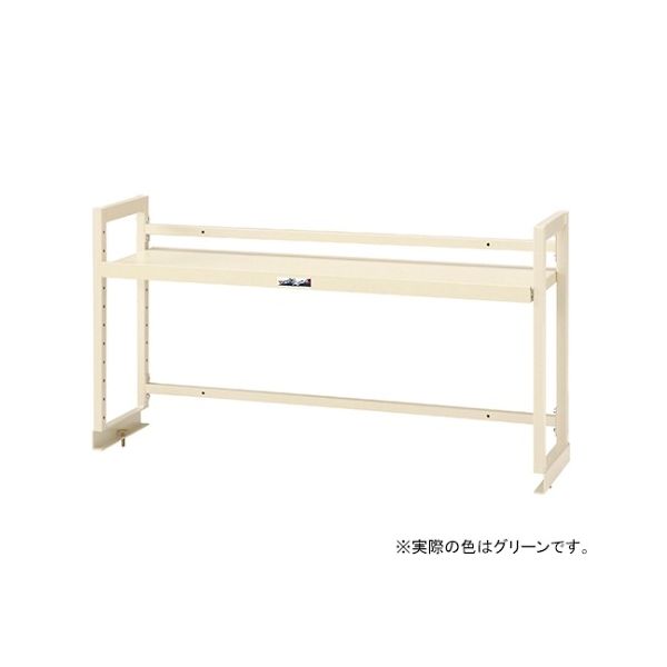 山金工業 ワークテーブル架台 棚板1段タイプ WKー1200ーG WK-1200-G 1個 61-3764-38（直送品）